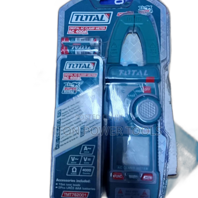Total Tmt762001 Digital AC Clamp Meter (400a). 