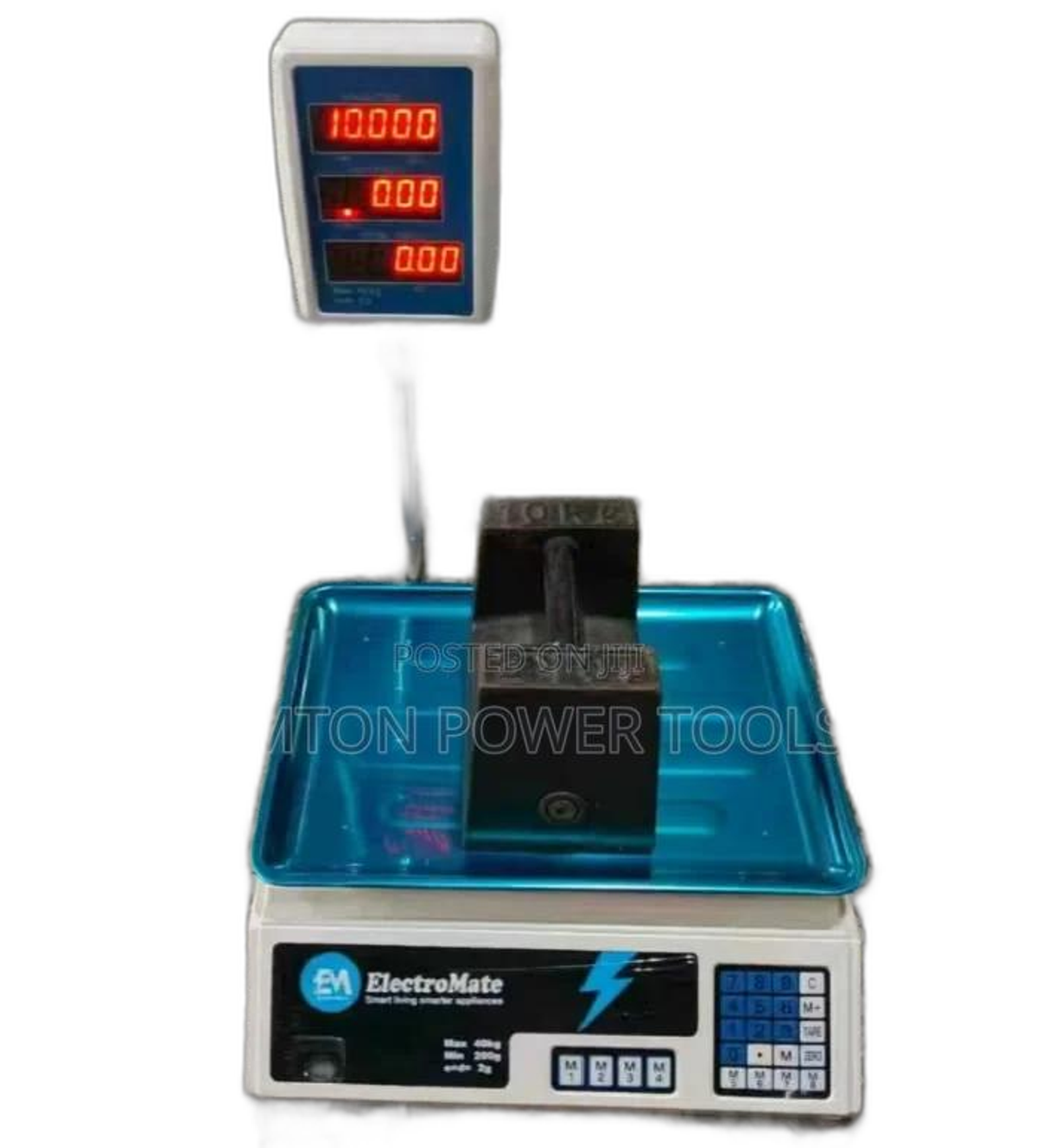 ElectroMate 40kg Digital Computing Weighing Scale