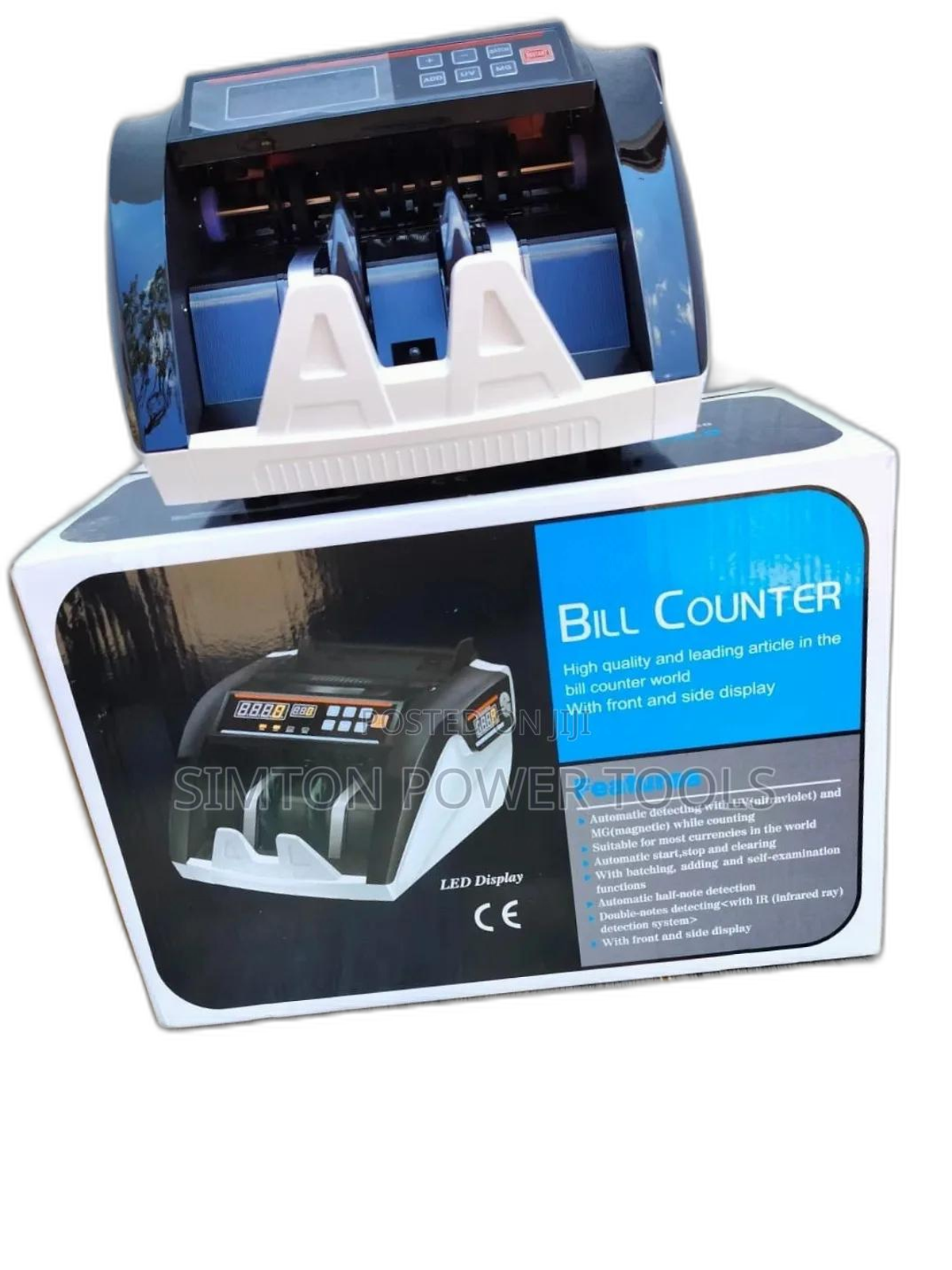 Count Fully Automatic Bill Counter Machine - Loose Notes/Cash /Money 