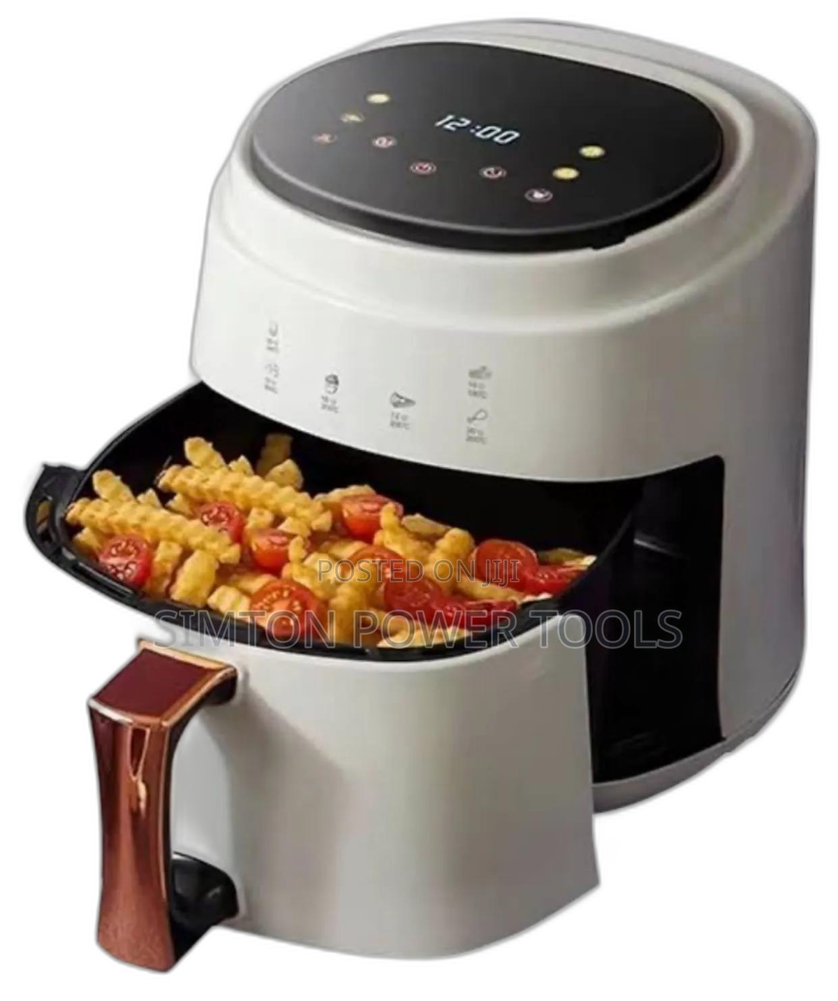 Nunix8L Air Fryer (Model AF-08)a Large-Capacity 1400-Watt