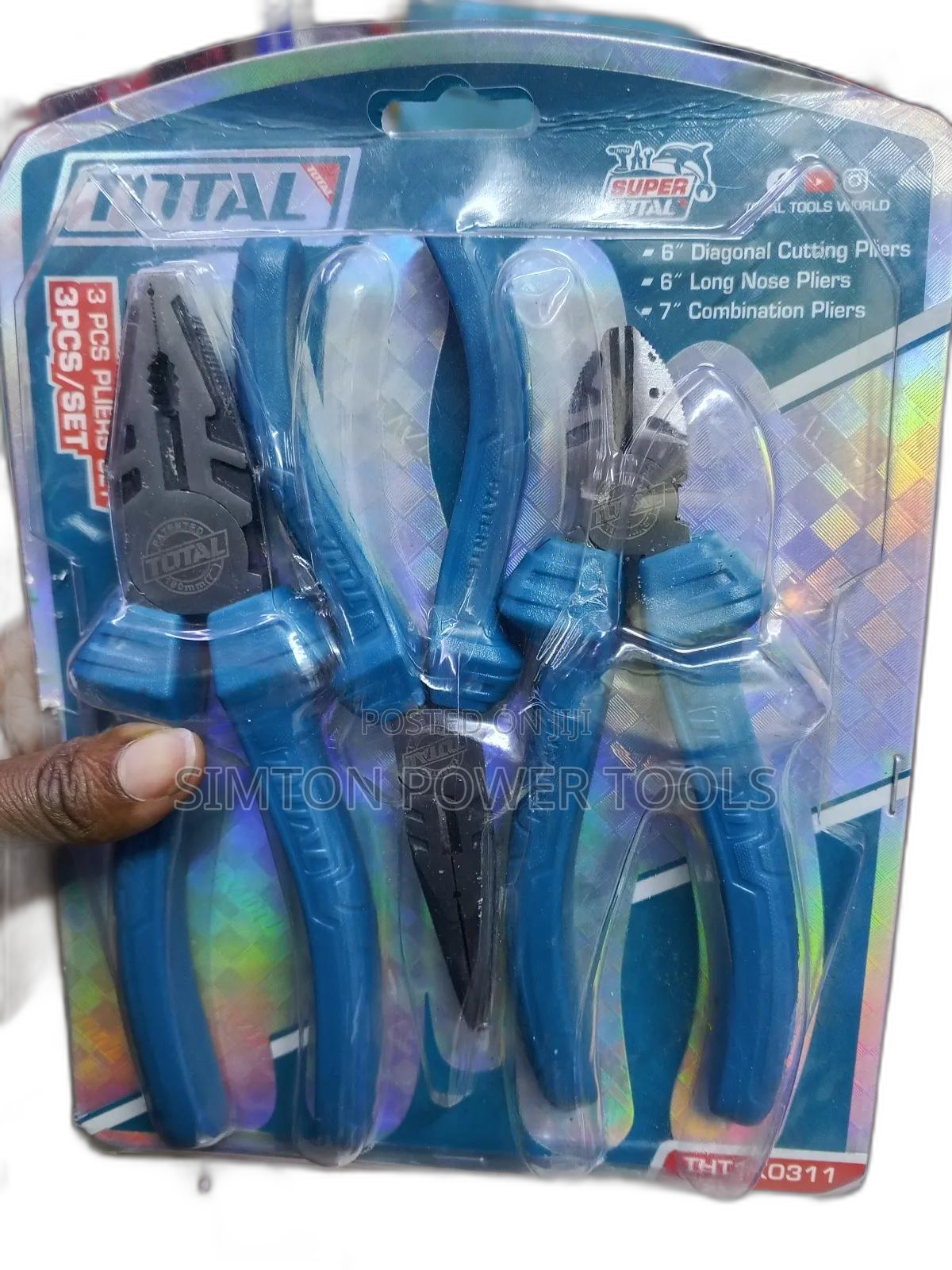 Brand New Commercial 3-Piece Total Pliers