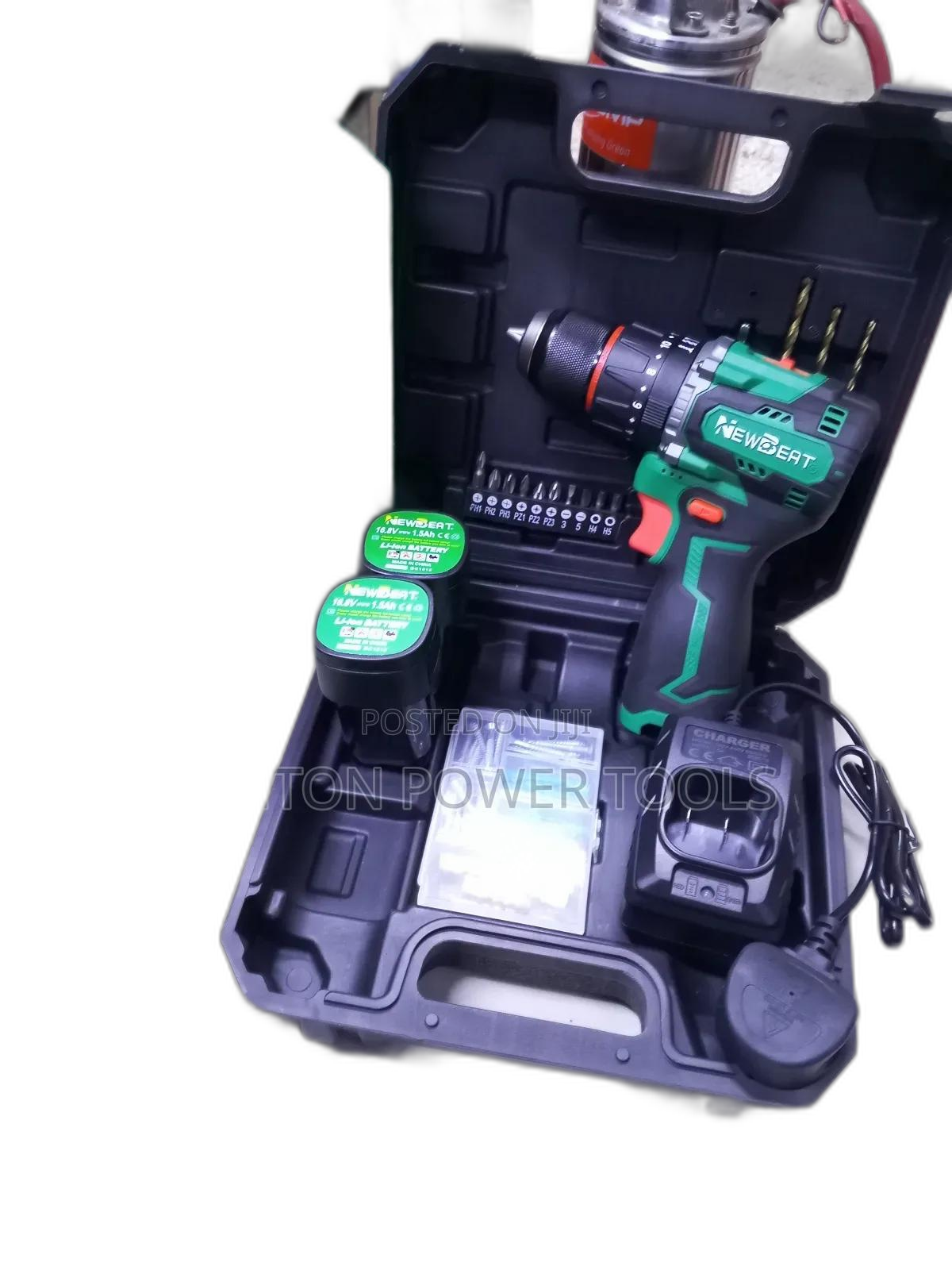 Newbeat Cordless Impact Drill Set 16.8v