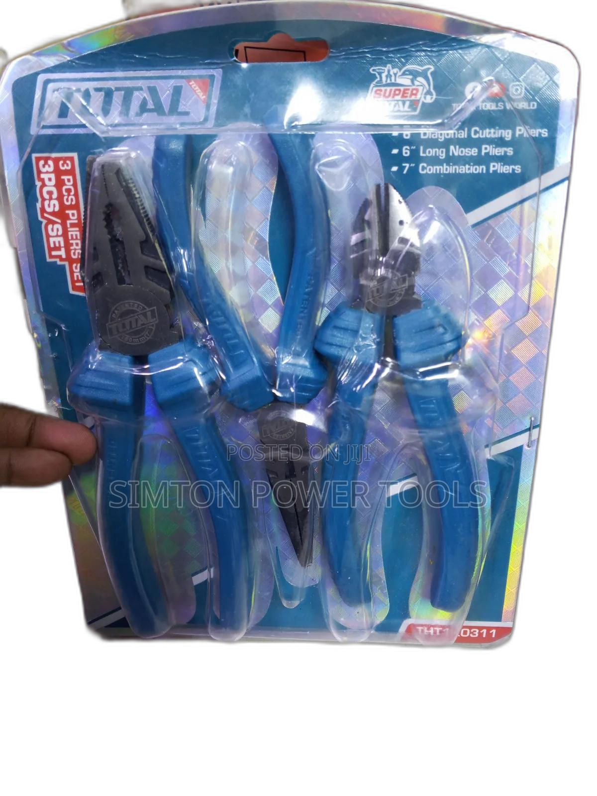 Top Quality Total 3-Piece Pliers Set