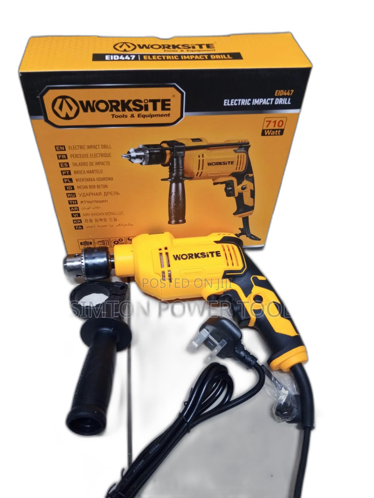 Worksite Electric Drill 710Watts