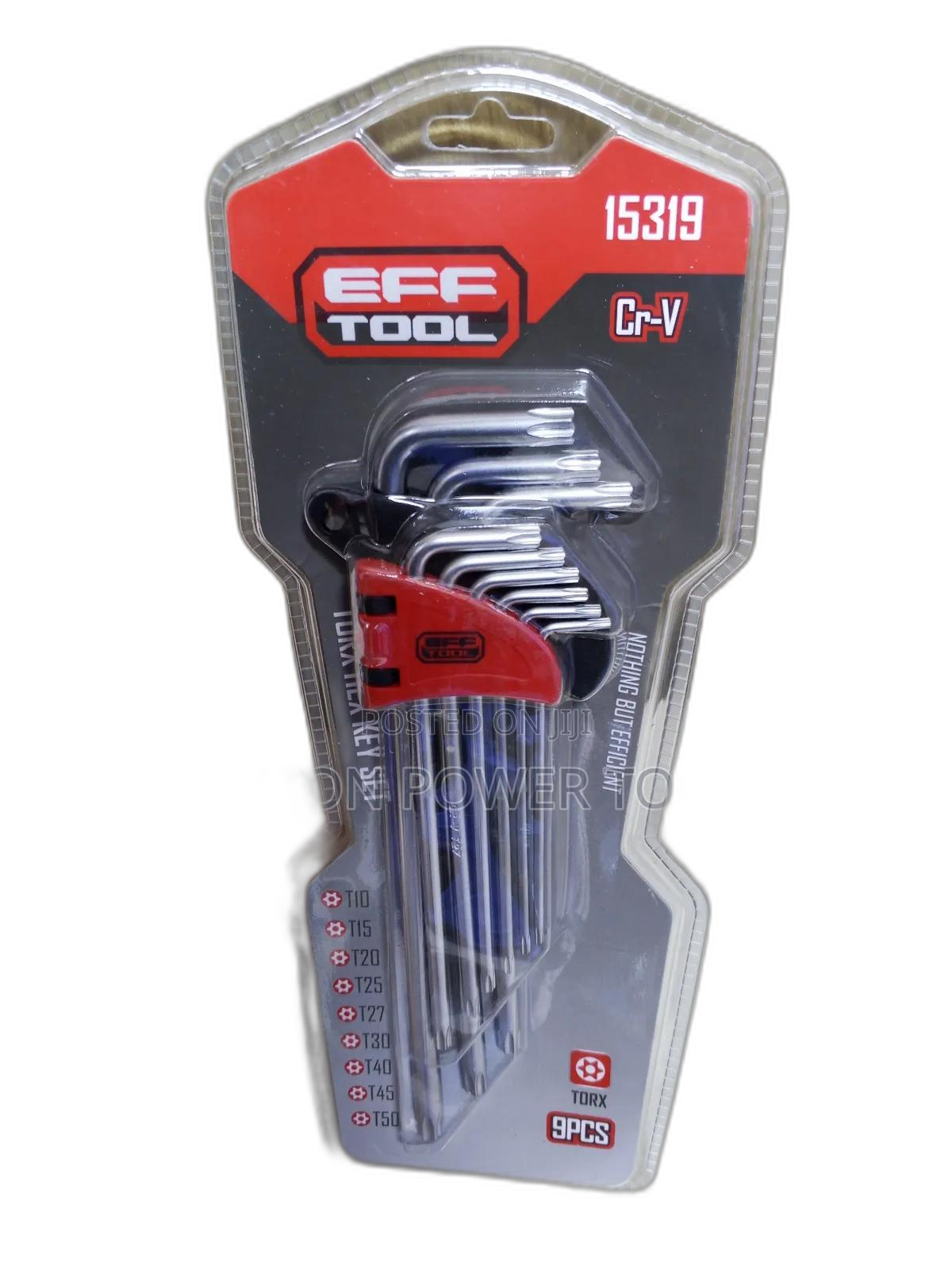 Quality Torx Hex Key Set 9pc