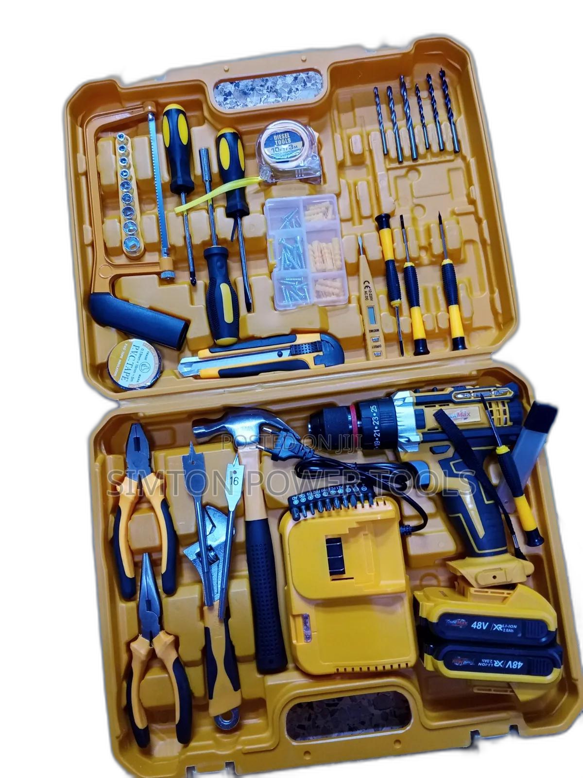 Dewalt Dewalt, 36V Cordless Electric Drill 47PC Tool Set 
