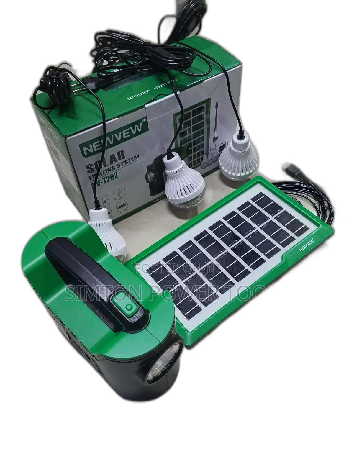 Rechargeable Nv-T202 Solar Kit