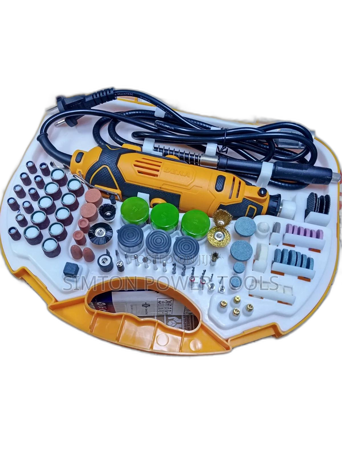 Dera 185 Pieces Multifunctional Straight Grinder 