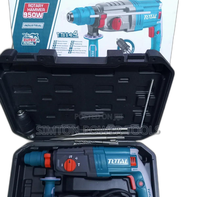 Heavy-Duty Total Rotary Hammer 950w
