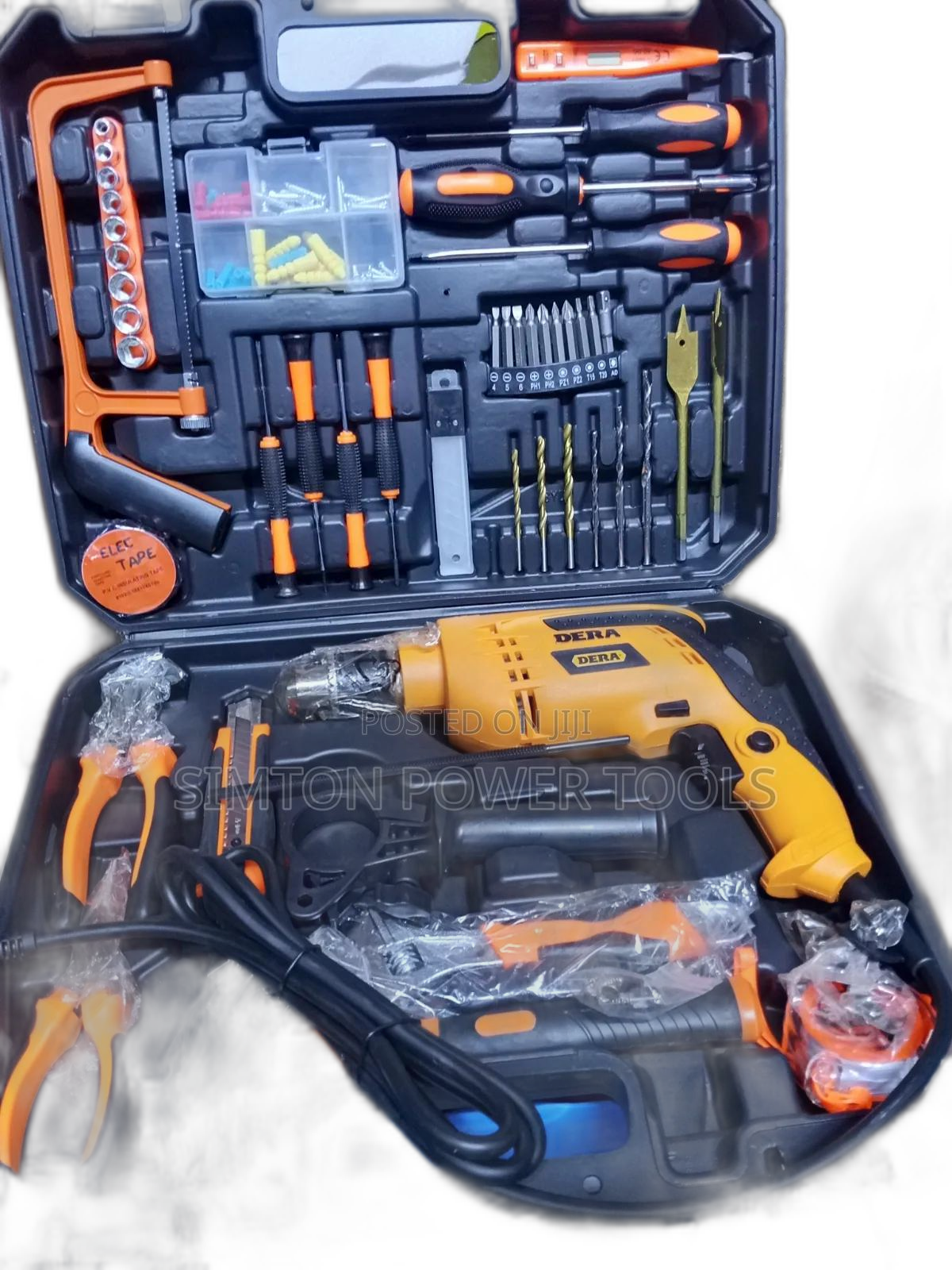 117pc Dera Electric Tool Set Drill