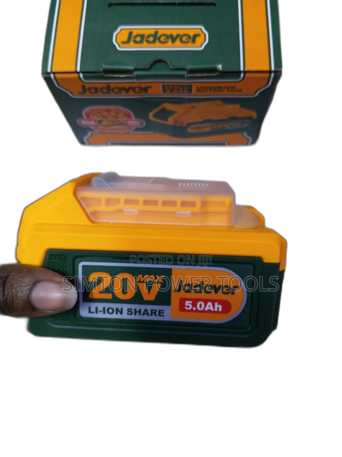Jadever 20v 5.0ah Lithium-Ion Battery Pack