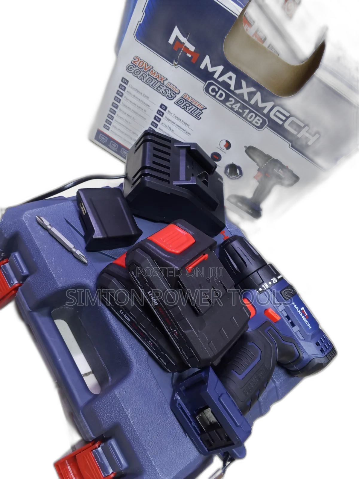 Maxmech 20v Cordless Drill