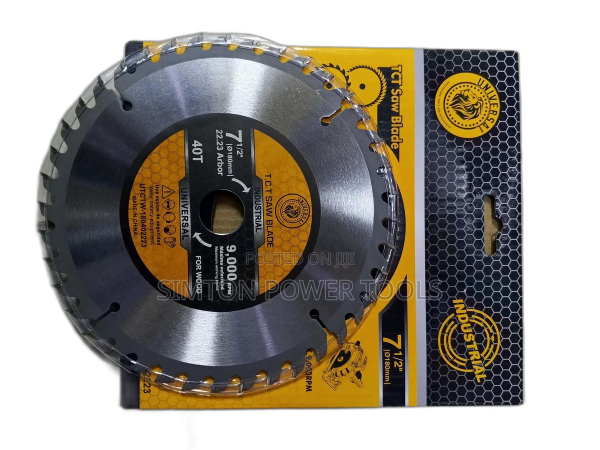 Industrial 7.5-Inch Wood Saw Blade