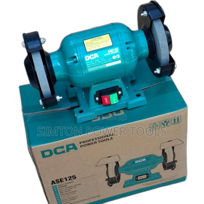 DCA ASE125 Professional Bench Grinder,