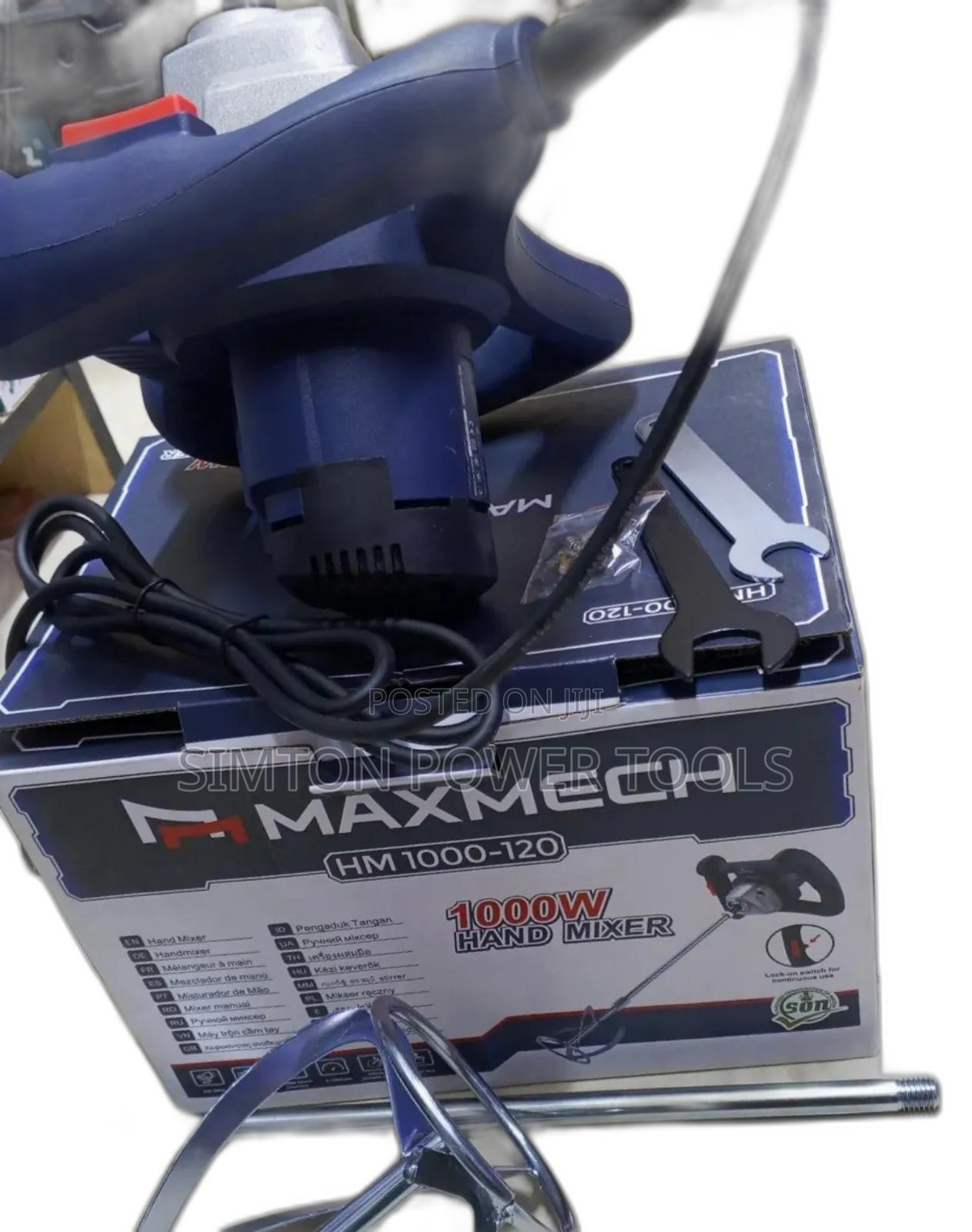Industrial Maxmech 1000w Hand Mixer Electric