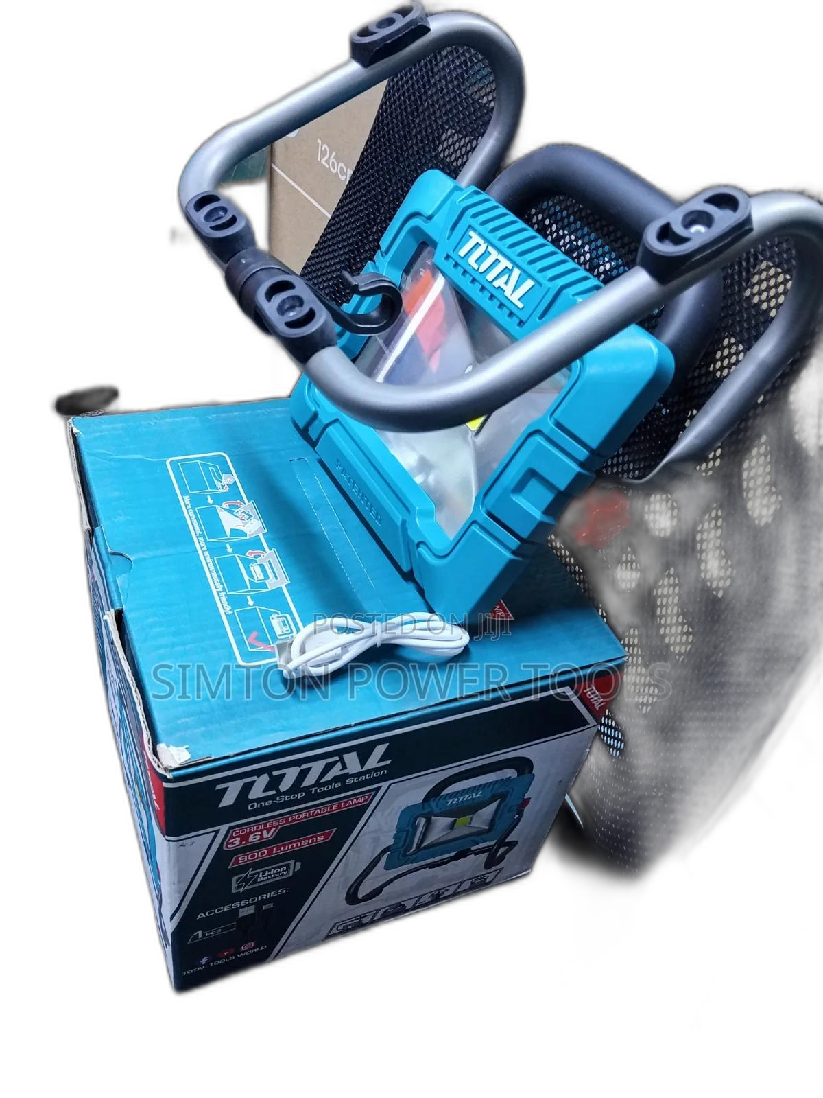 TOTAL Tools 3.6V Cordless Portable Lamp ""