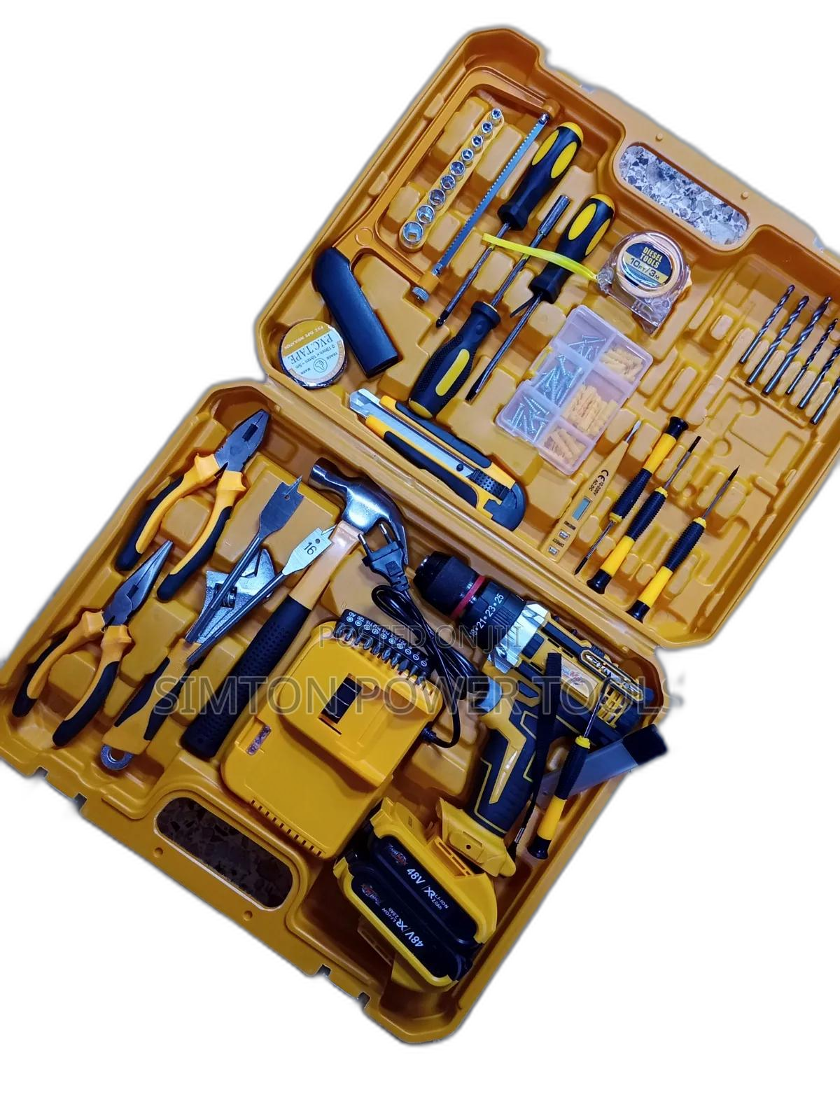 Dewalt Dewalt, 36V Cordless Electric Drill 47PC Tool Set