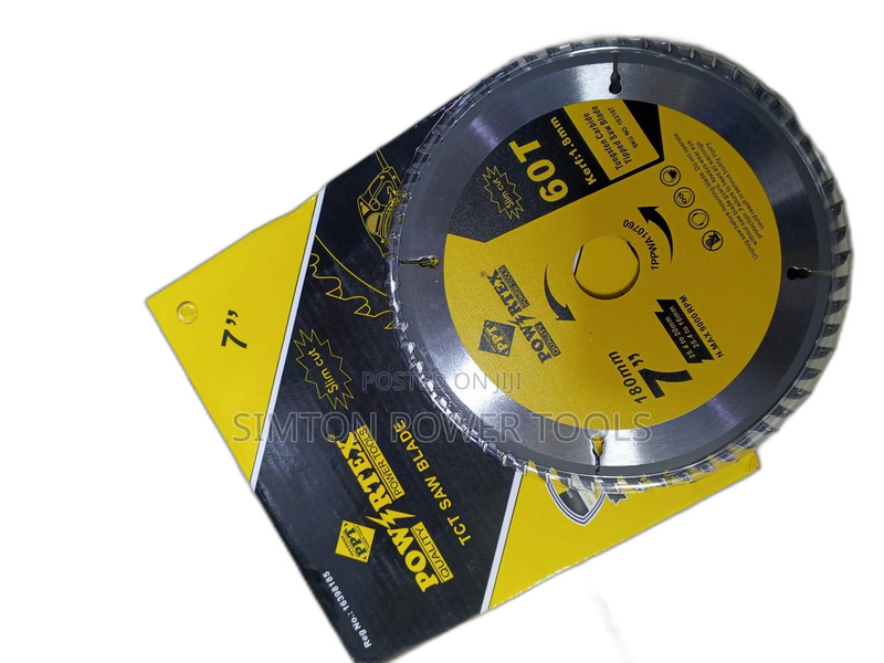 TCT Saw Wood Blade 7 Inch 60t