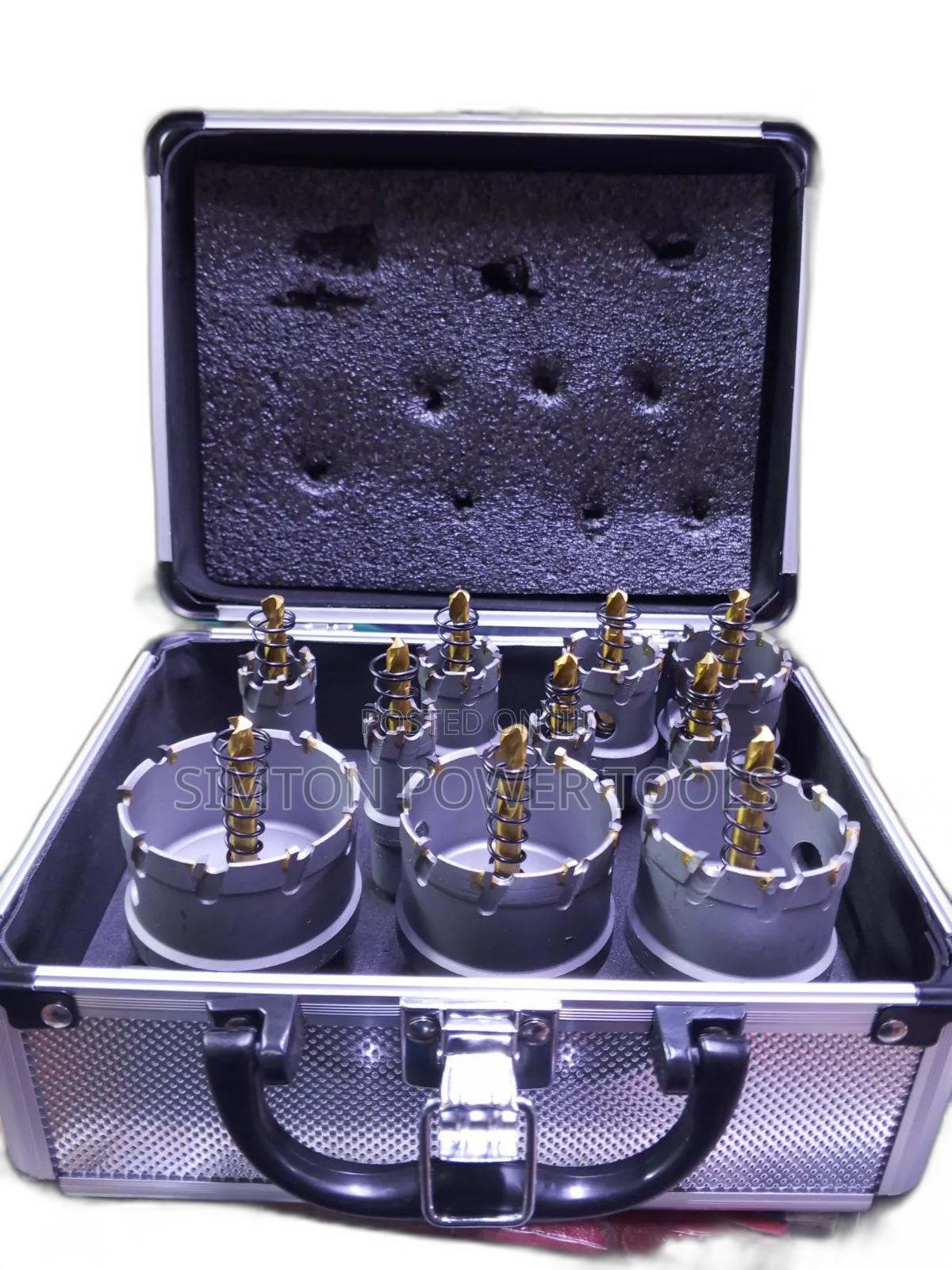 Tungsten Carbide Tipped Hole Cutter Set