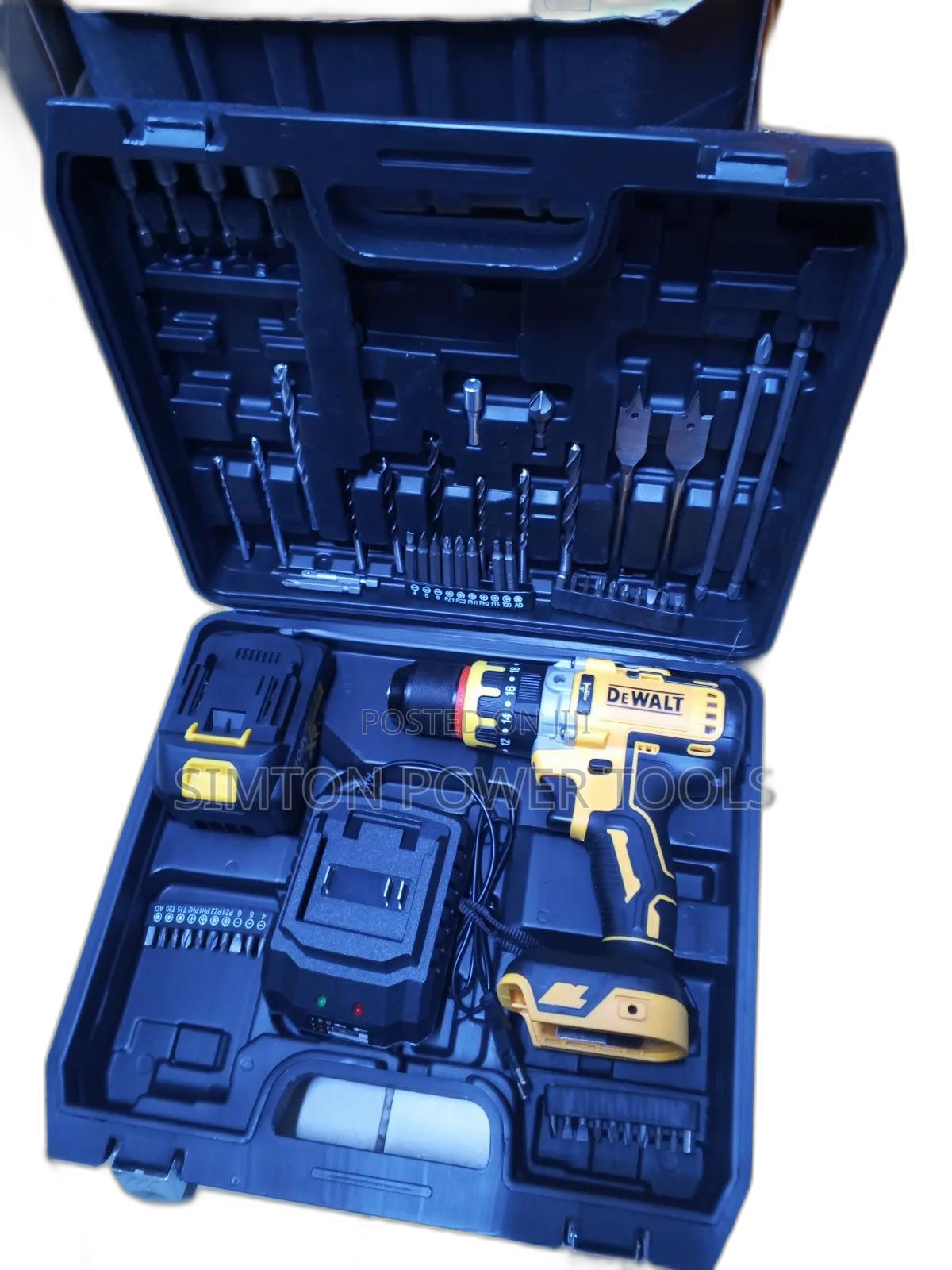 Cordless Dewalt 88v Hammer Drill