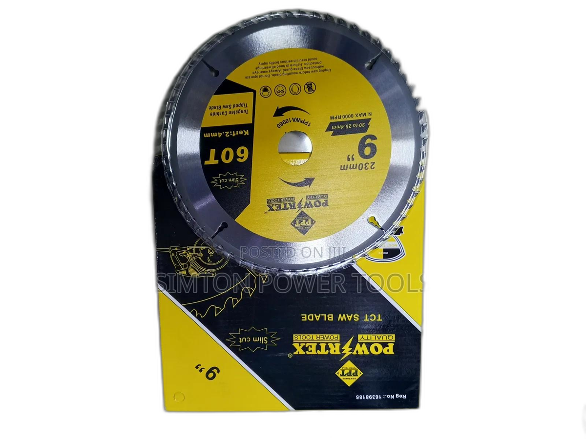 TCT 9-Inch 60t Wood Blade