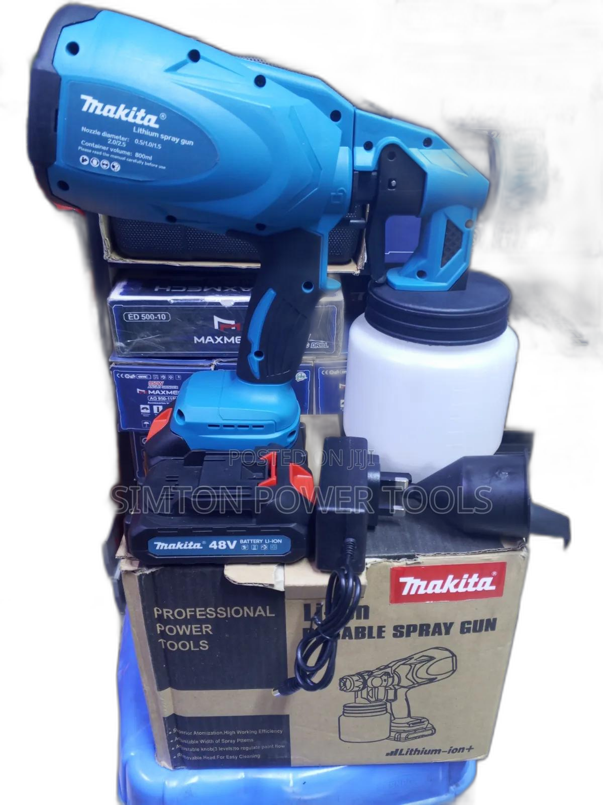 Rechargeable 48v Makita Cordless Spray Gun