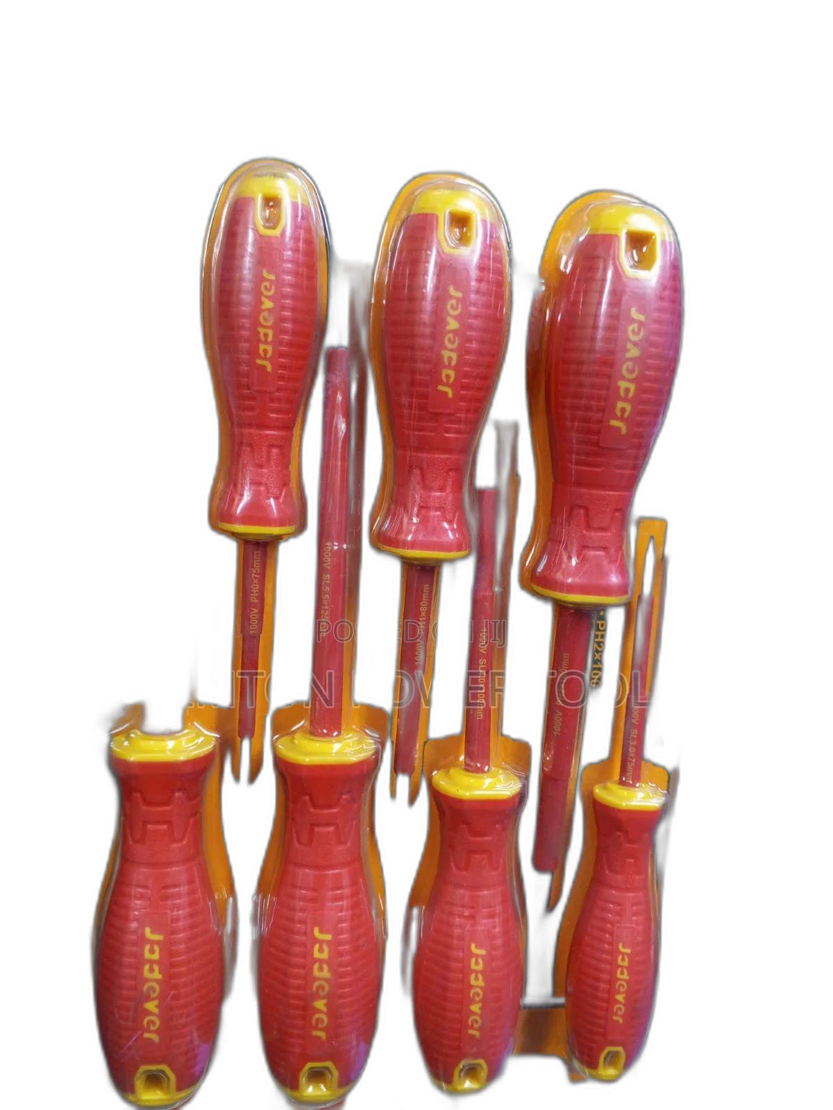 Insulated 7-Piece Jadever Screwdriver Set