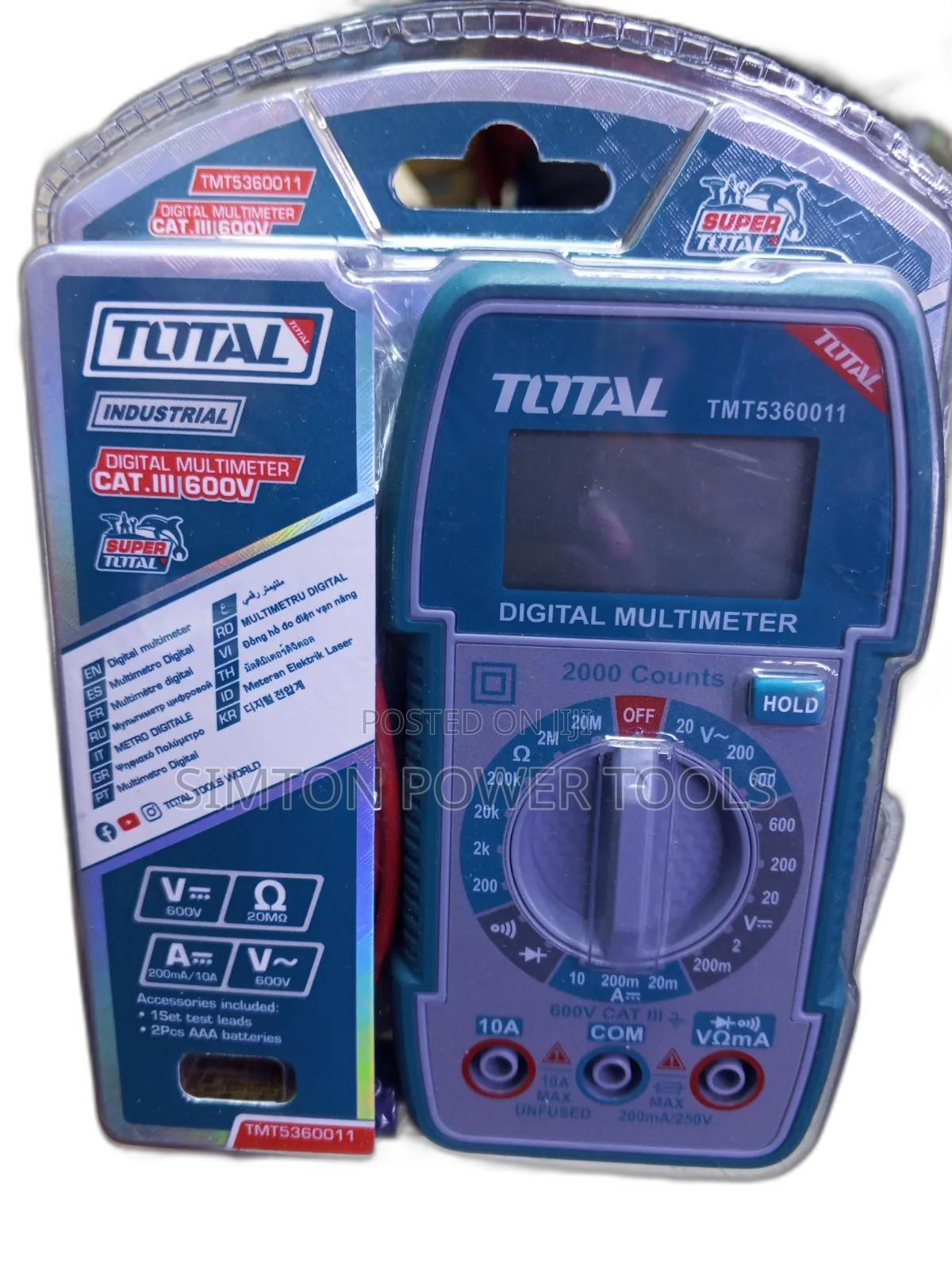 Cat 111 Total Digital Multimeter 600v