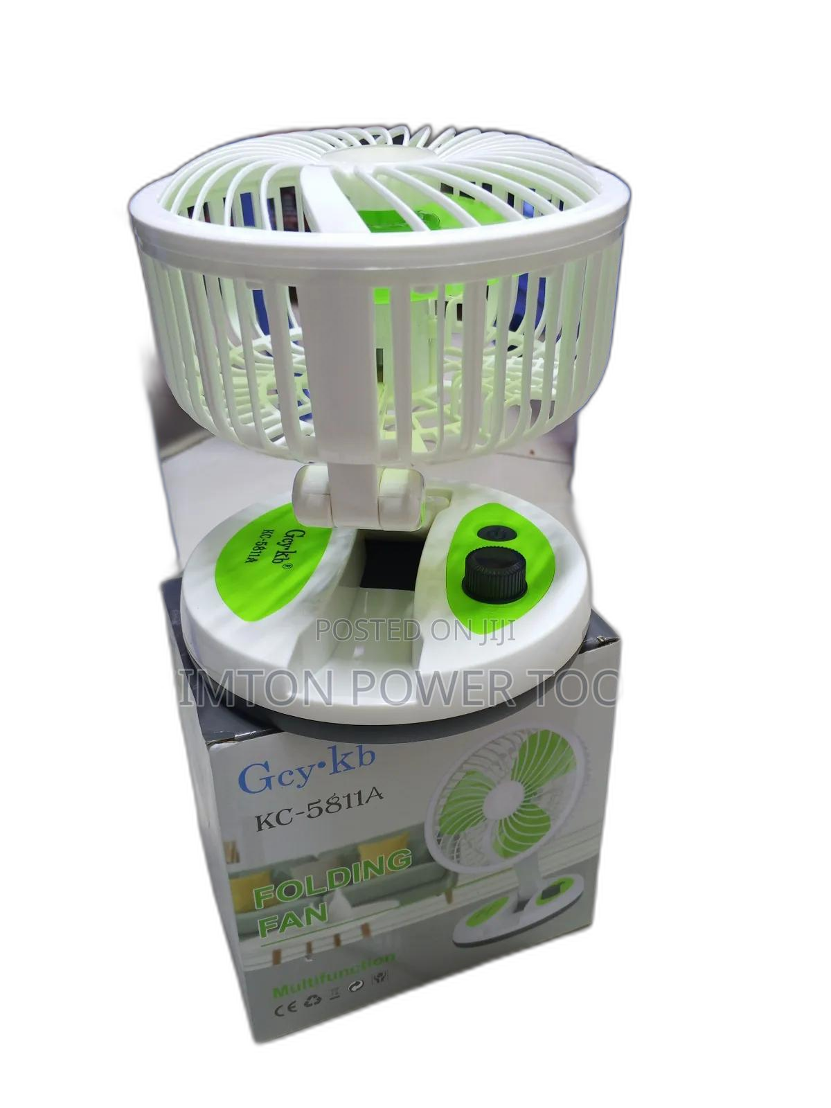 Portable Folding Fan With Light
