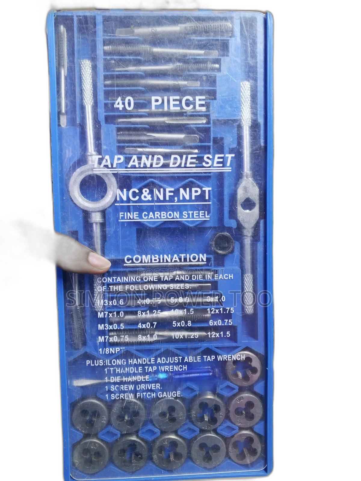 Industrial Tap and Die 40 Piece Set