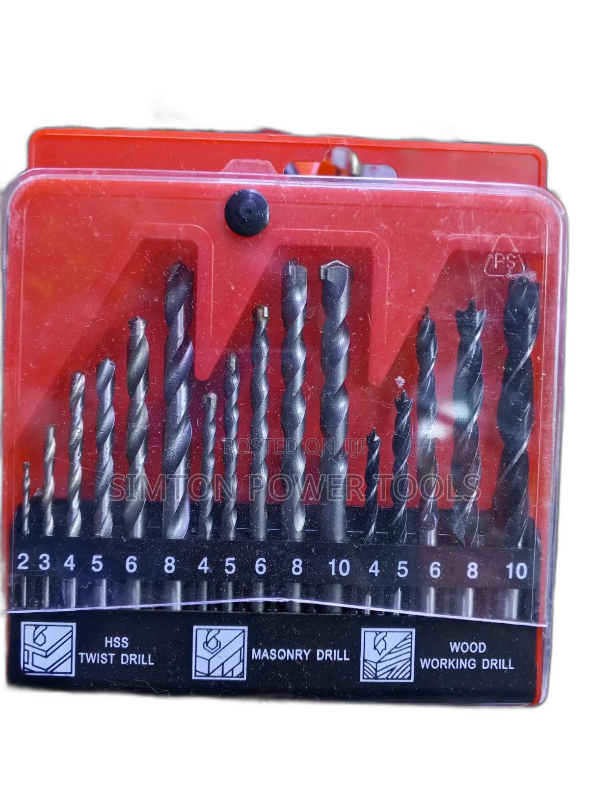 Mixed Multipurpose Drill Bit Set