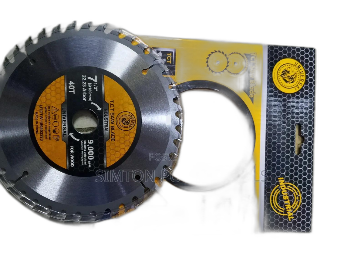 71⁄2" TCT Wood Saw Blade