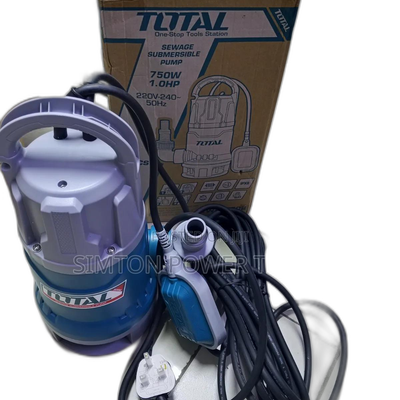 Heavy Duty Total 750w Seewage Pump 1hp