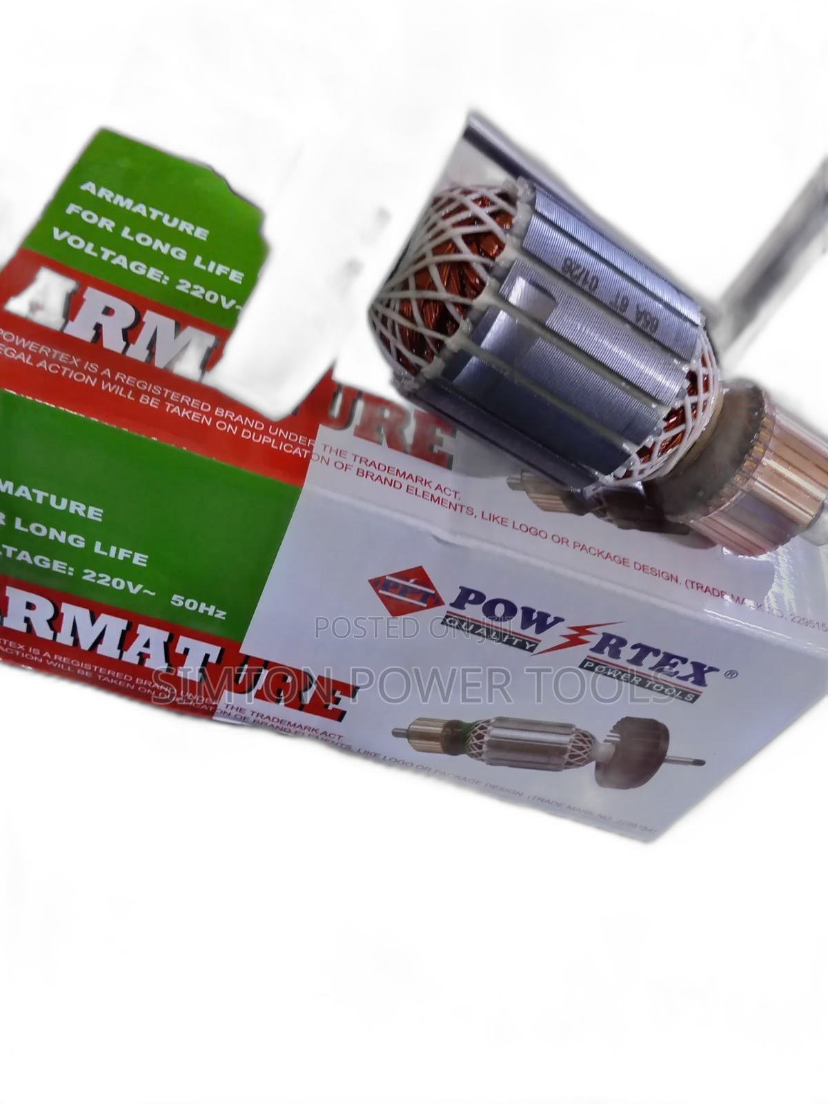An Electric Motor Armature.