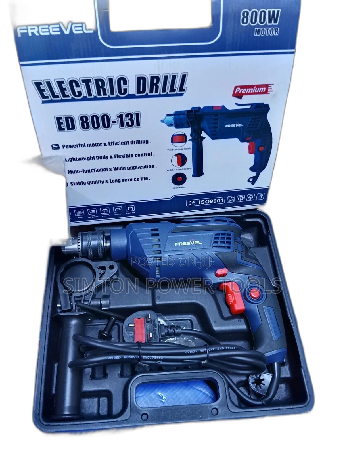 Maxmech Electric Drill ED 800-13i 13mm 800w Impact