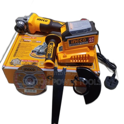 115mm Ingco Cordless Angle Grinder