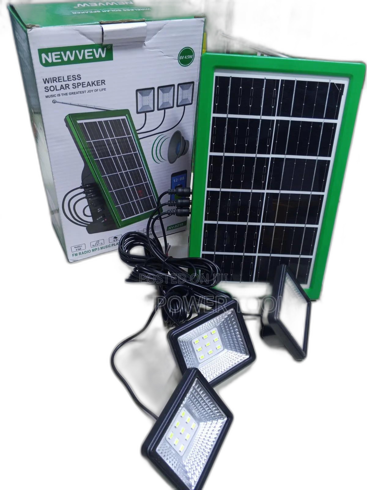 Newview Wireless Solar Speaker