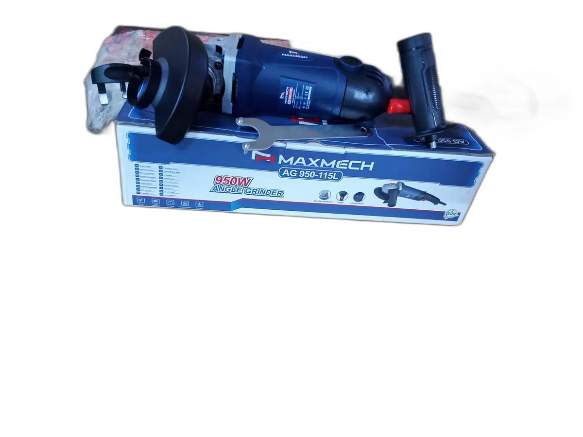 Maxmech 950W Angle Grinder AG 950-115l - 115mm Angle Grinder