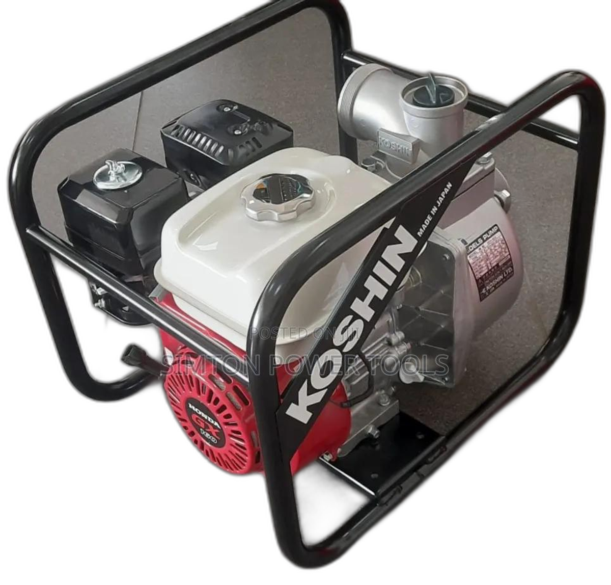 Koshin Petrol Water Pump Powered by a Honda GX Engine