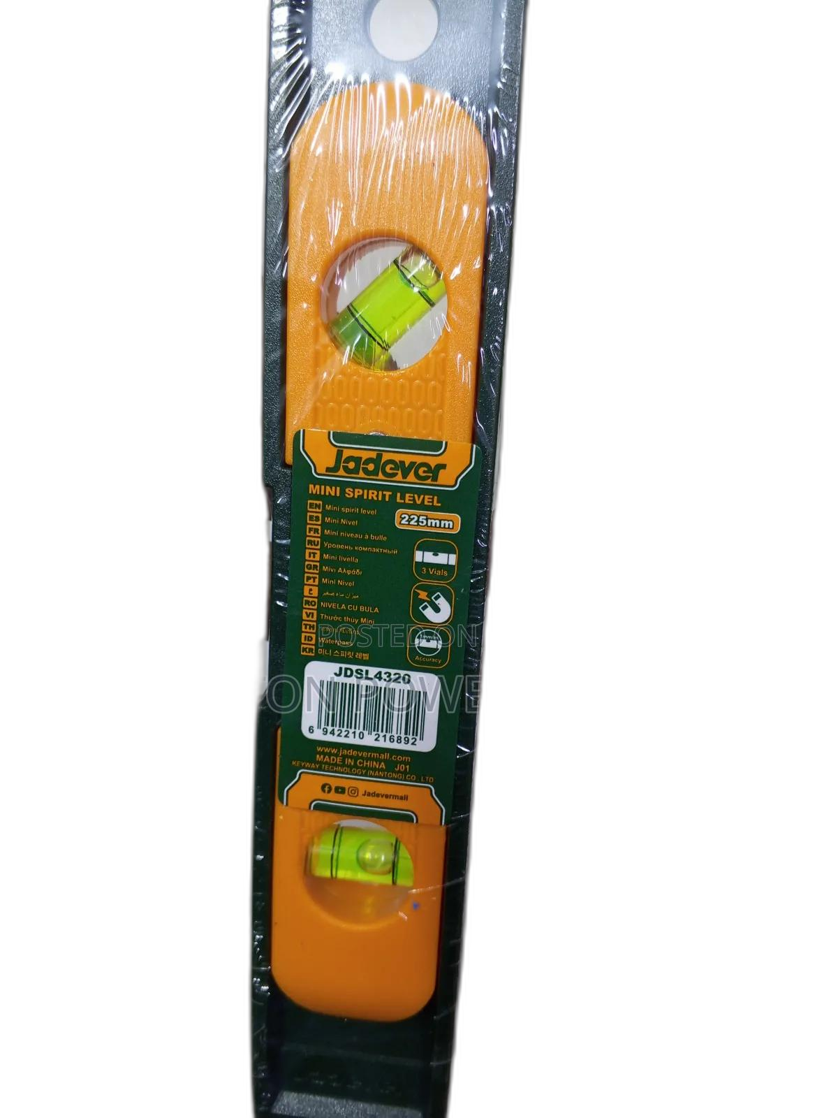 225mm Jadever Mini Spirit Level