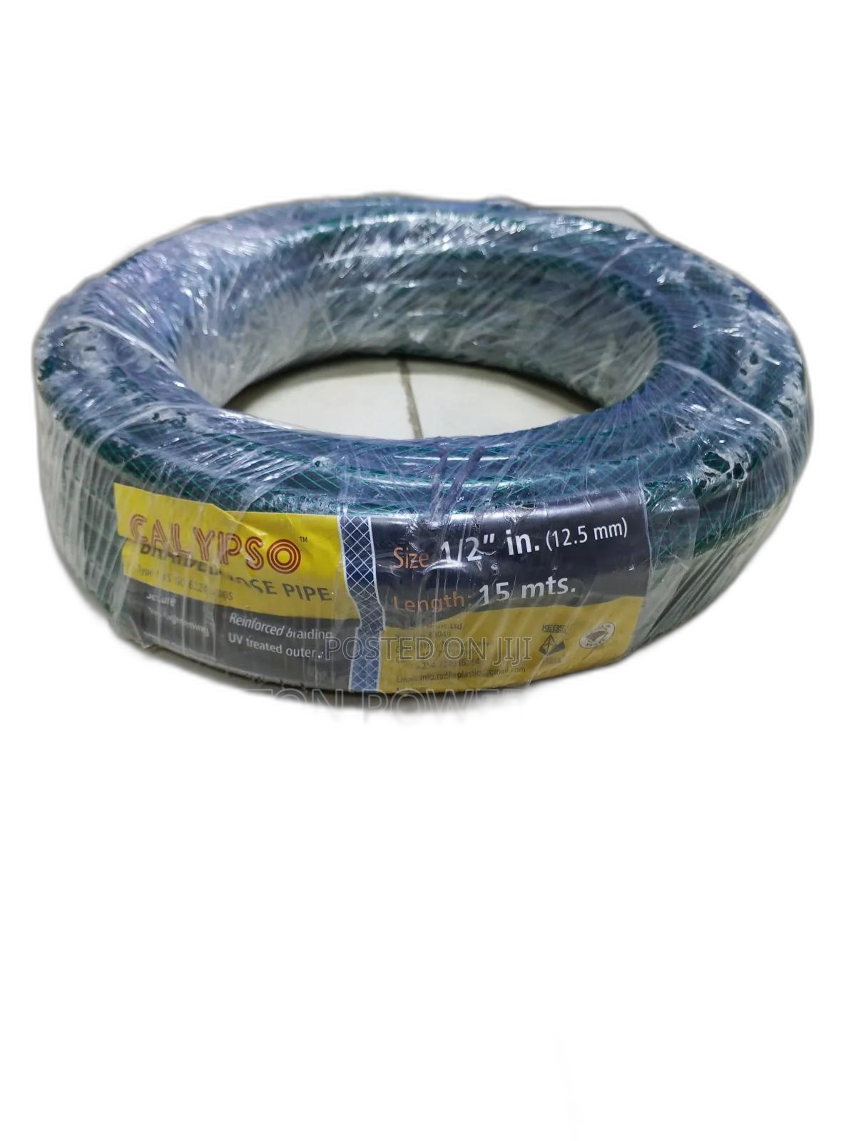 Calypso PVC Braided Hosepipe 1/2 Inch 15meters