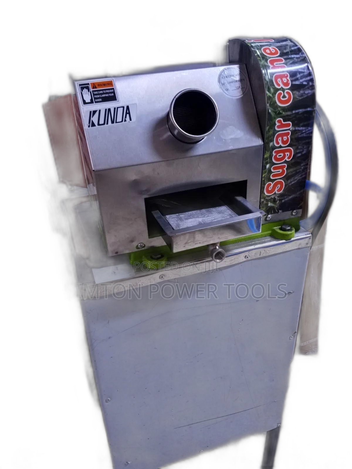 KUNDA Heavy-Duty Commercial Sugarcane Juicer / Extraction Machine,