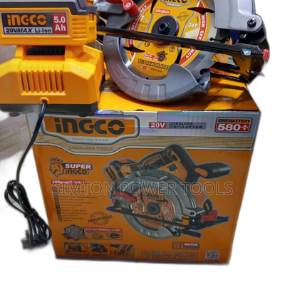 Rechargeable Lithium-Ion Battery Ingco Circular Saw