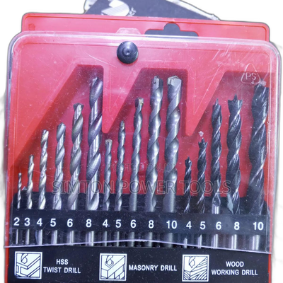 15-Piece Multi Purpose Drill Bit Set