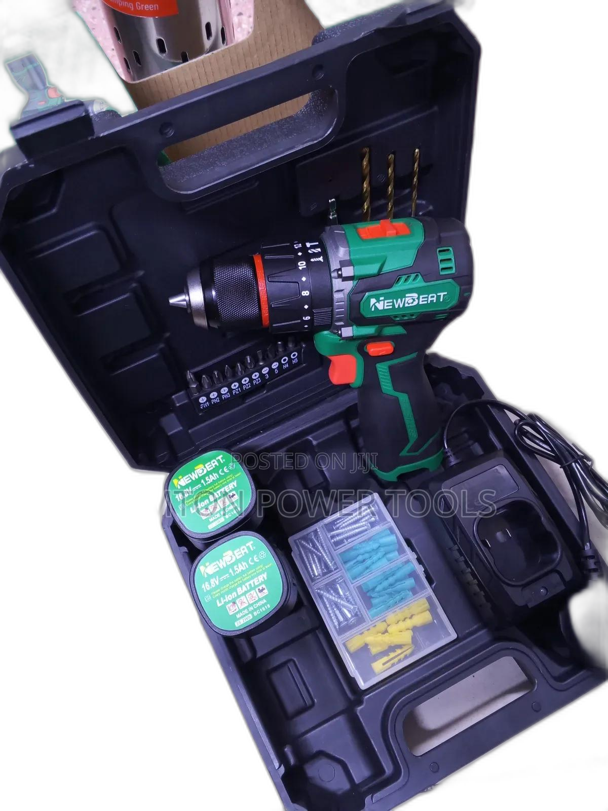 16.8v Brushless Newbeat Impact Drill Kit Set