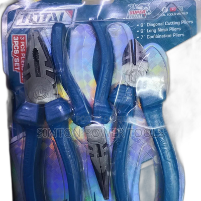 Industrial 3pc Pliers Set Total