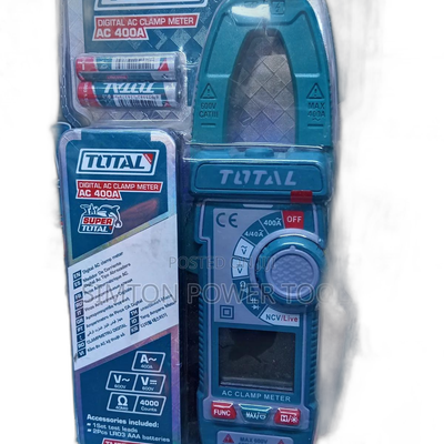 Total Tmt762001 Digital AC Clamp Meter (400a).