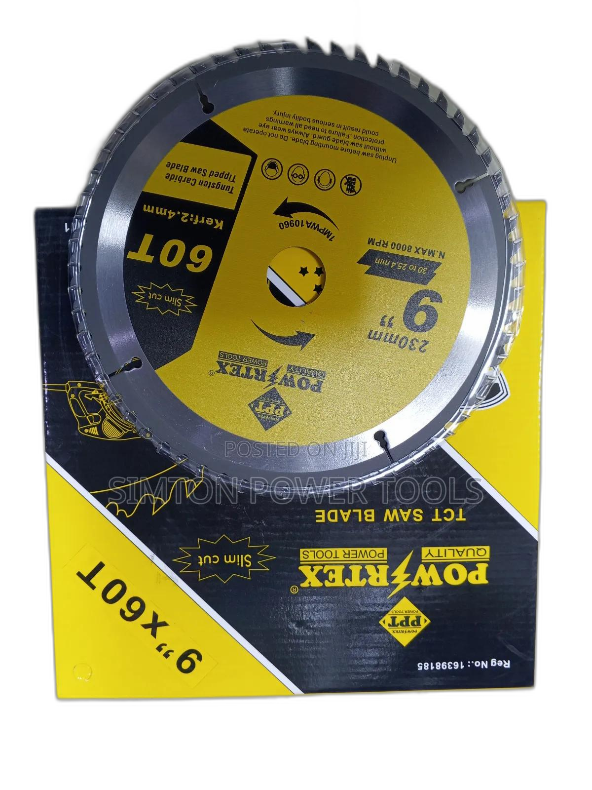 9-Inch 60t Powertex TCT Saw Blade