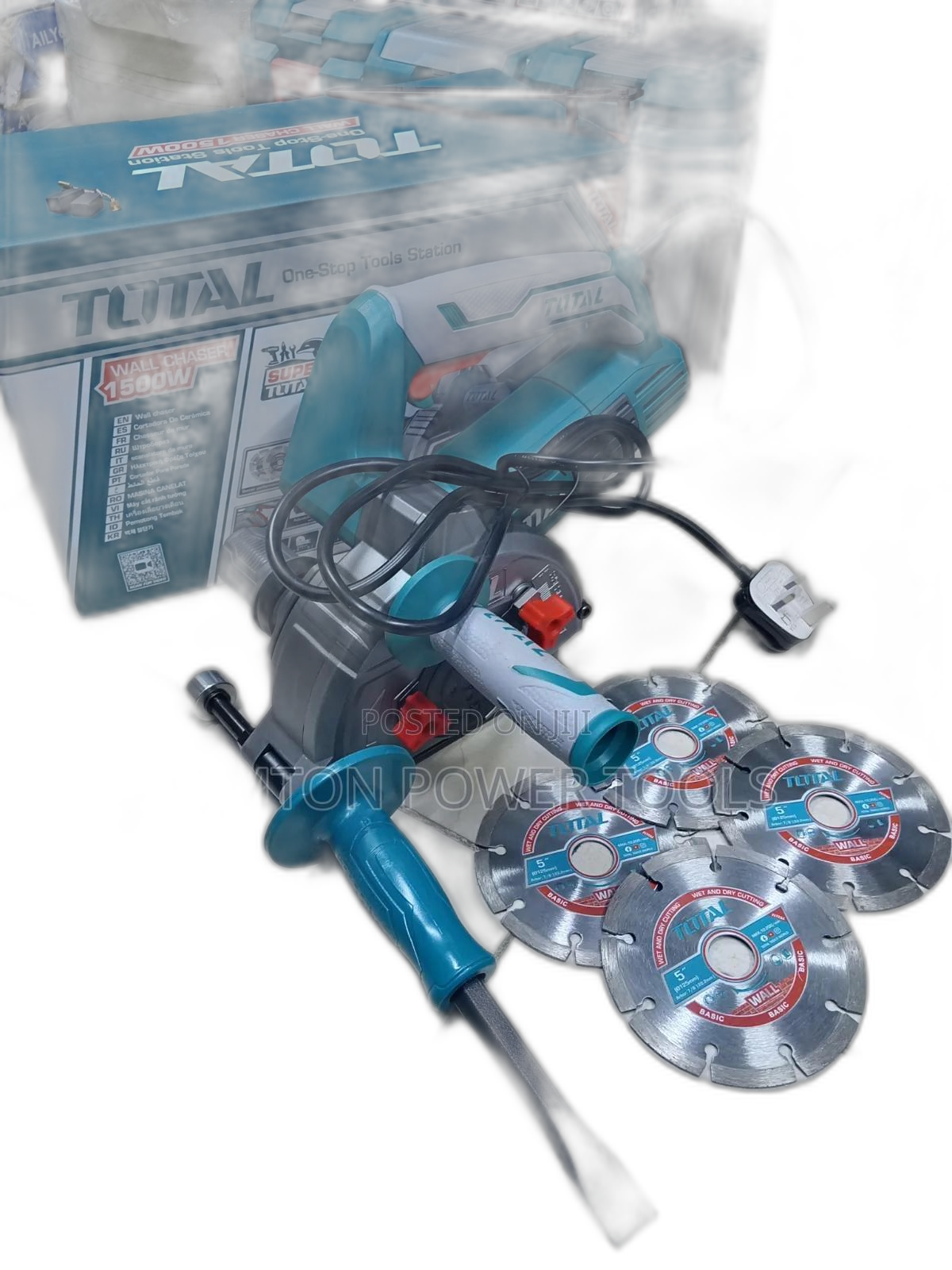 Commercial Total Electric 1500W Wall Chaser