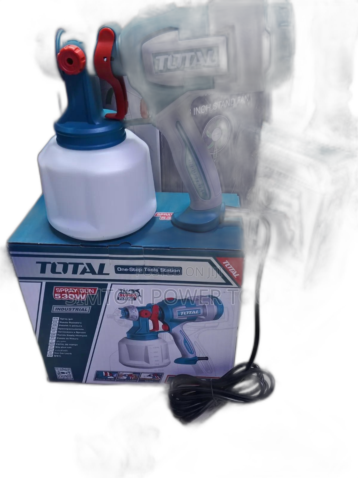 Industrial Total Electric Spray Gun Machine 530w